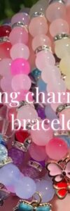 Crystal Beaded Charm Bracelets – Multicolor Collection